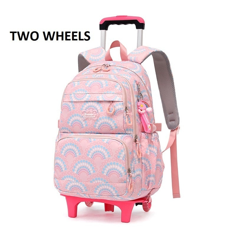 Rolling School Bags for Girls