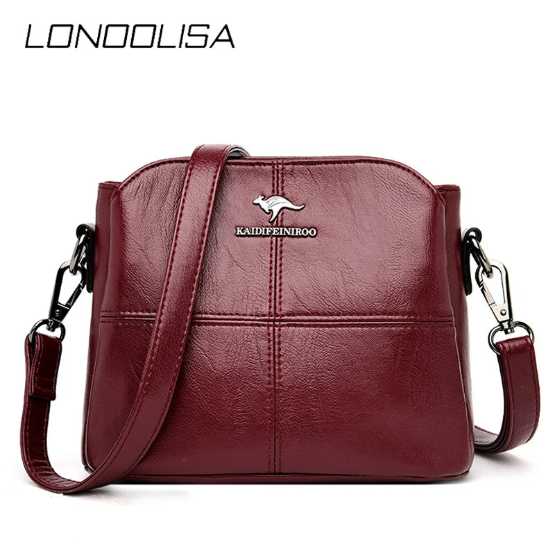 2022 Luxury Designer Women's Shoulder Bag - High Quality PU Leather Crossbody Purse