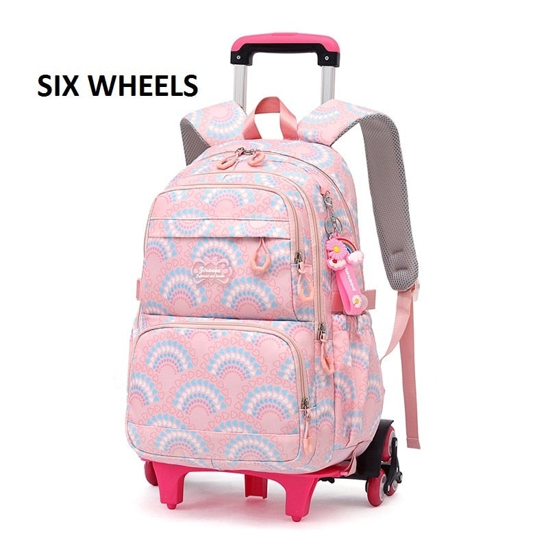 Rolling School Bags for Girls