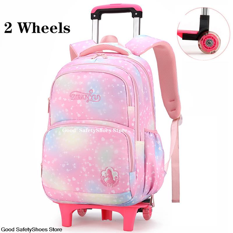 Children School Backpack with Wheels