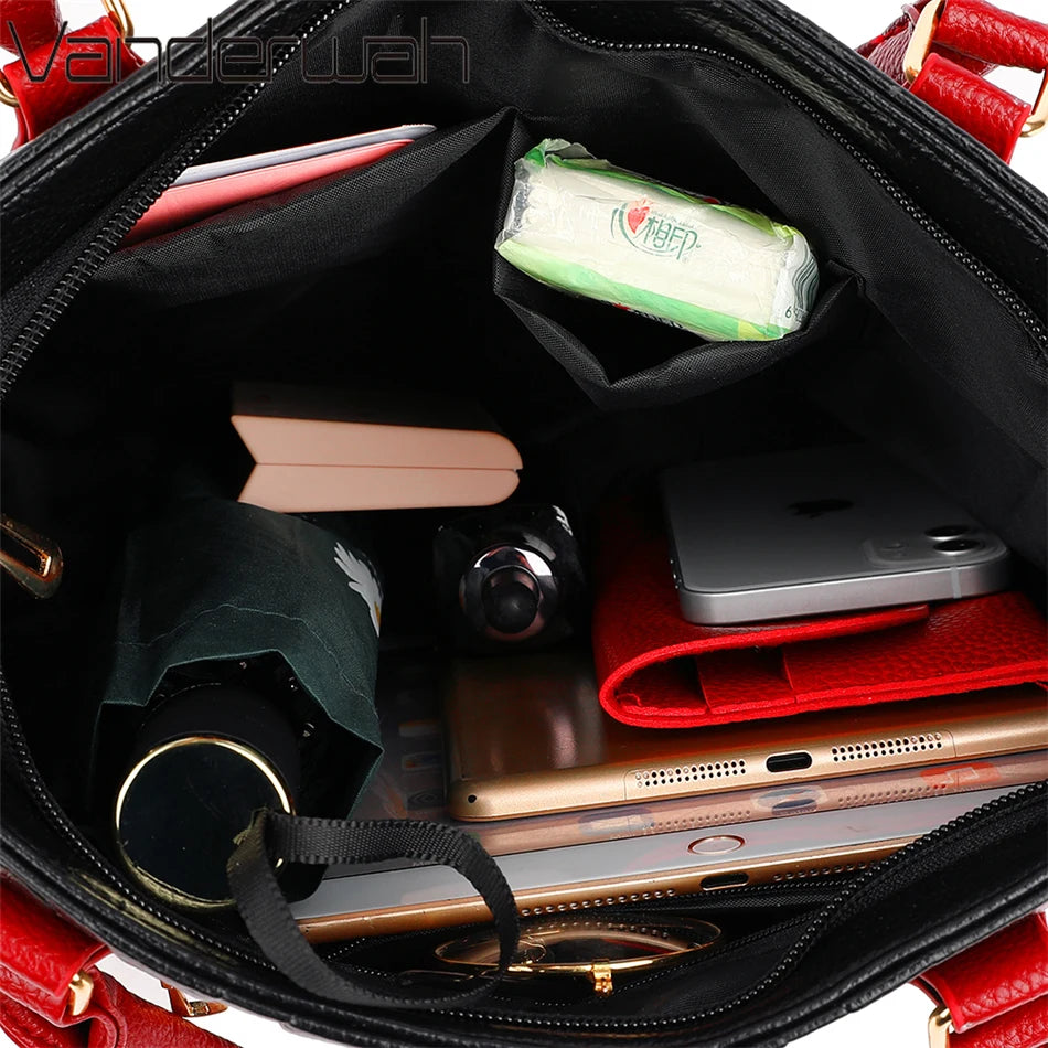 2022 Designer Crossbody Bag for Women - Hot Fashion PU Leather Shoulder Messenger Bag