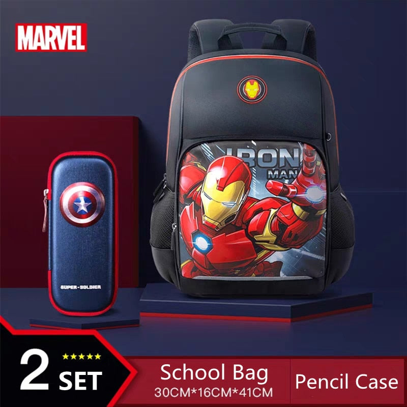 Disney New Marvel School Bags For Boys