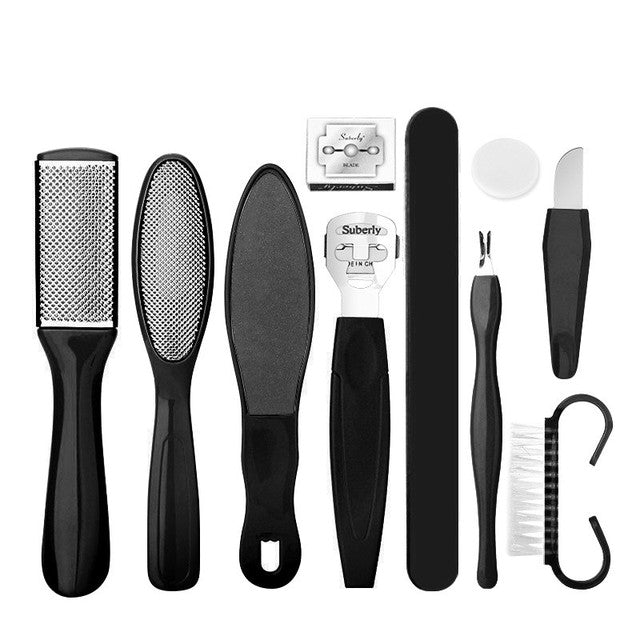 10 in 1 Professional Foot Care Kit Pedicure Tools