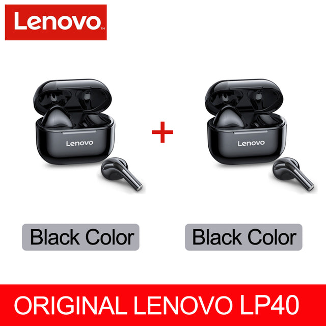 Original Lenovo LP40 Pro TWS Earphones Wireless Bluetooth 5.1 Sport Noise Reduction