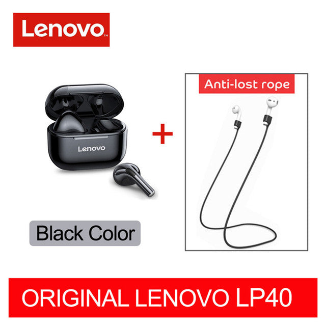 Original Lenovo LP40 Pro TWS Earphones Wireless Bluetooth 5.1 Sport Noise Reduction