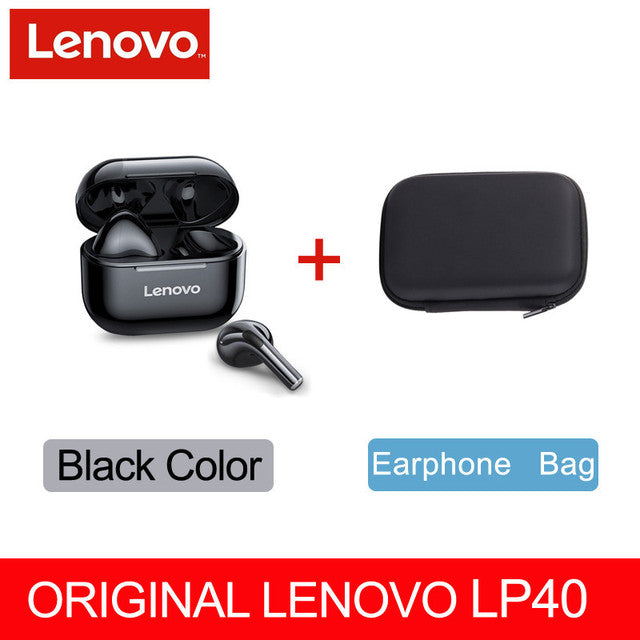 Original Lenovo LP40 Pro TWS Earphones Wireless Bluetooth 5.1 Sport Noise Reduction