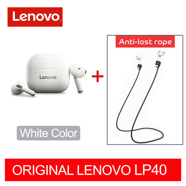 Original Lenovo LP40 Pro TWS Earphones Wireless Bluetooth 5.1 Sport Noise Reduction