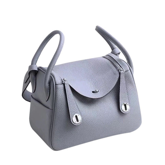 Real Leather Female Tote Bag Designers Luxury Handbags Soft Cow Genuine Leather Carry on Hand Bags Women&#39;s Trending 2021