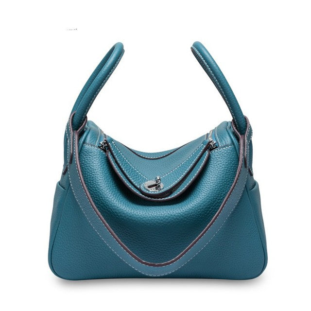 Real Leather Female Tote Bag Designers Luxury Handbags Soft Cow Genuine Leather Carry on Hand Bags Women&#39;s Trending 2021