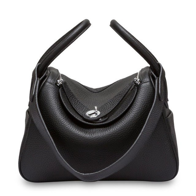 Real Leather Female Tote Bag Designers Luxury Handbags Soft Cow Genuine Leather Carry on Hand Bags Women&#39;s Trending 2021