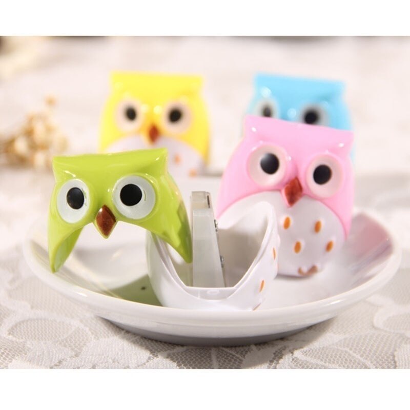 Mini Funny Cute Lovely Owl Pattern Pencil Sharpener