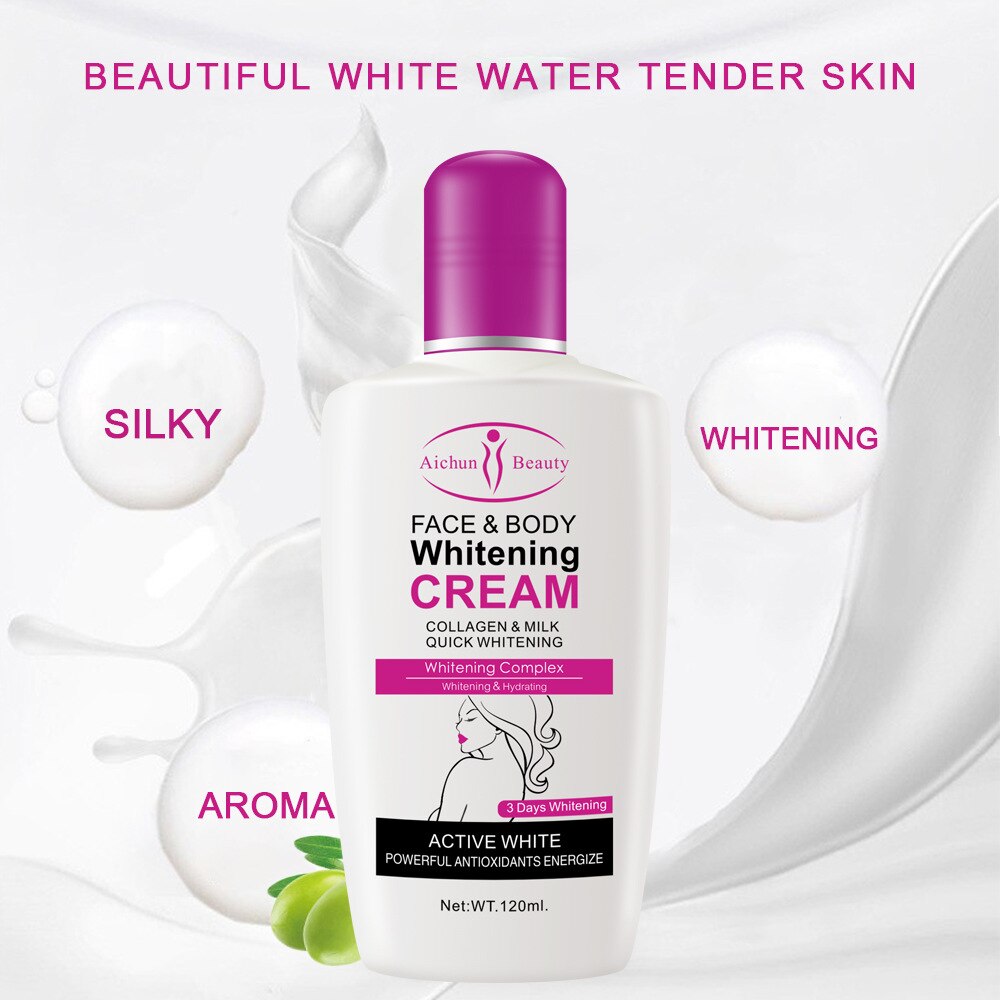 holwa  Collagen Milk Bleaching Face Body Cream Whitening Cream Skin Whitening Moisturizing Body Lotion Skin Lightening Cream Body Care