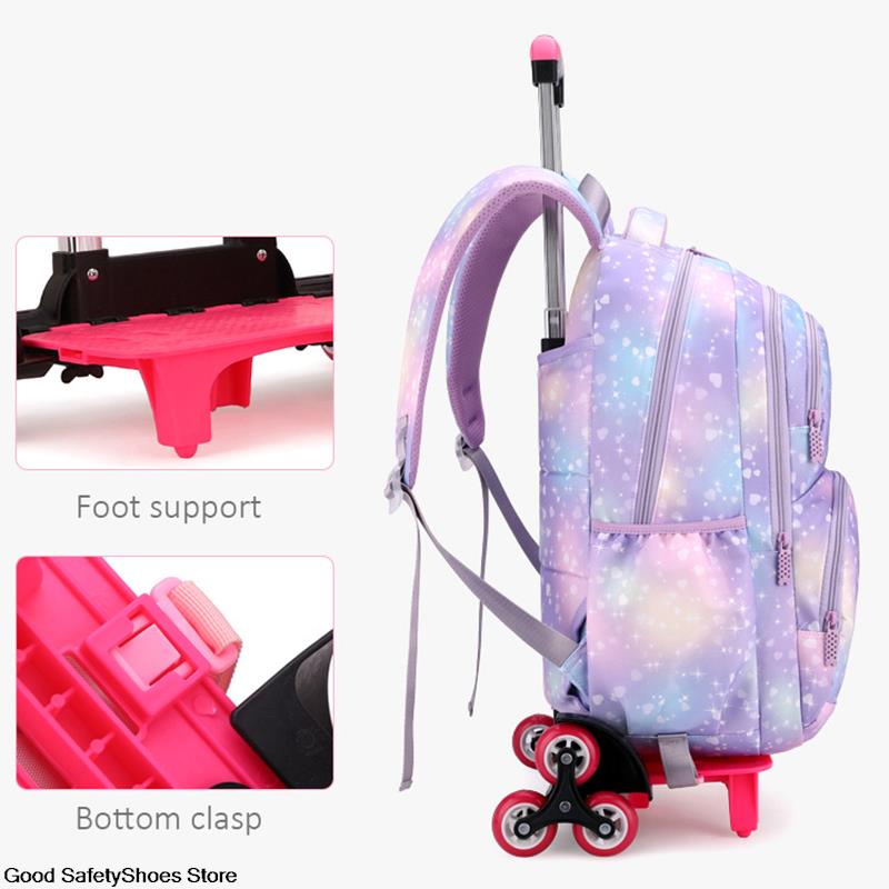 Children School Backpack with Wheels