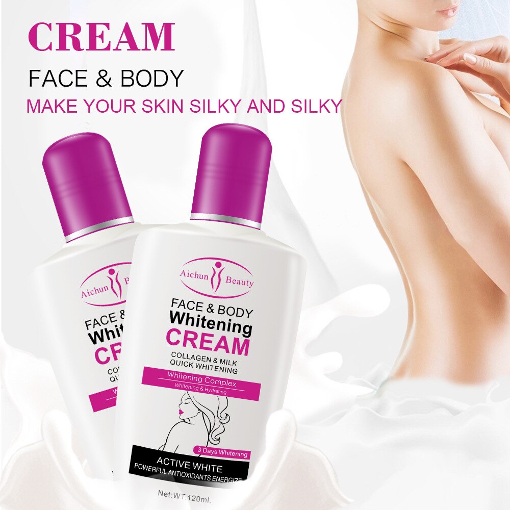 holwa  Collagen Milk Bleaching Face Body Cream Whitening Cream Skin Whitening Moisturizing Body Lotion Skin Lightening Cream Body Care